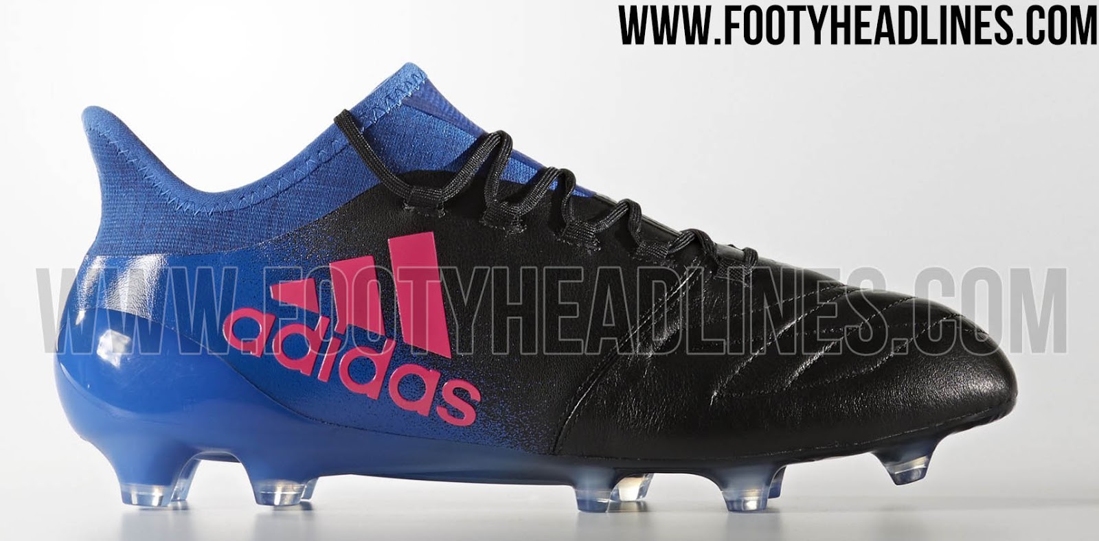 Adidas X 16 Blue Blast 2017 Lederschuhe geleakt Nur Fussball